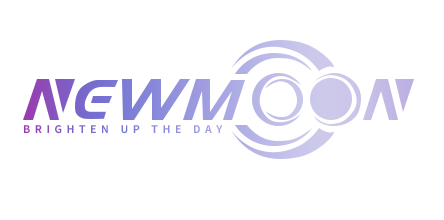 newmoon 紫色 logo（透明底）